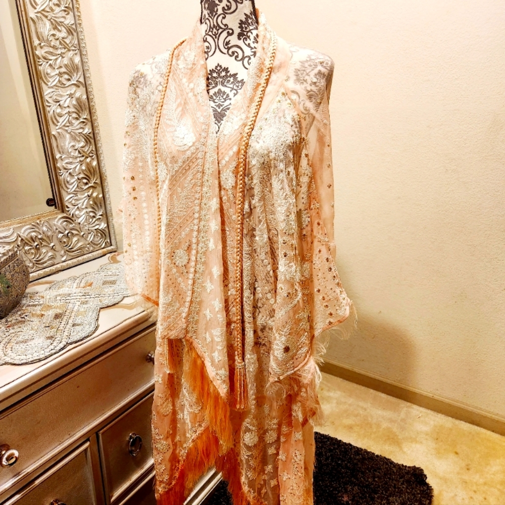 Embroidered Cape